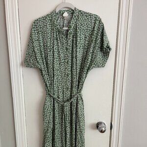 Ditsy Floral Oversized Maxi Dress